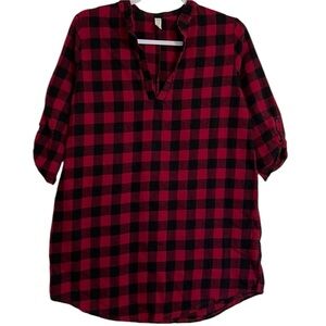 Flamingo Urban Ladies Checkered 100% Cotton Size Large